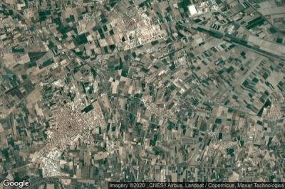 Vue aérienne de Puebla de Rocamora