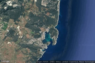 Vue aérienne de Portocolom