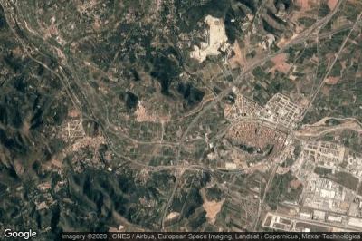 Vue aérienne de Petres