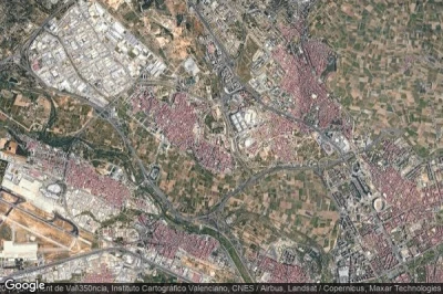 Vue aérienne de Paterna