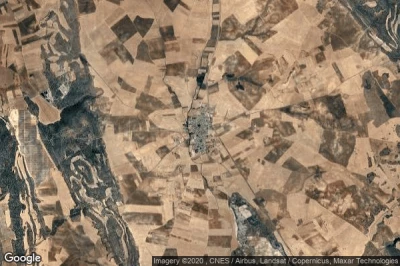 Vue aérienne de Osa de la Vega