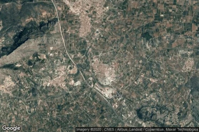 Vue aérienne de Ondara
