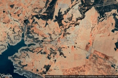 Vue aérienne de Olmedilla de Alarcon