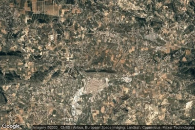 Vue aérienne de Monserrat