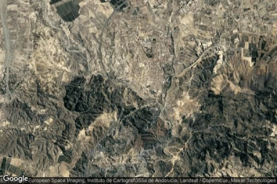 Vue aérienne de Los Ruedos