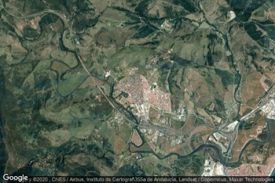 Vue aérienne de Los Barrios