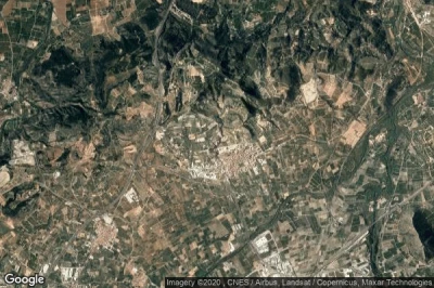Vue aérienne de Llosa de Ranes