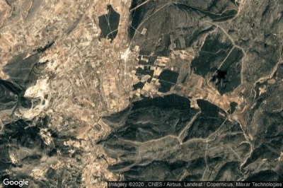 Vue aérienne de La Yesa