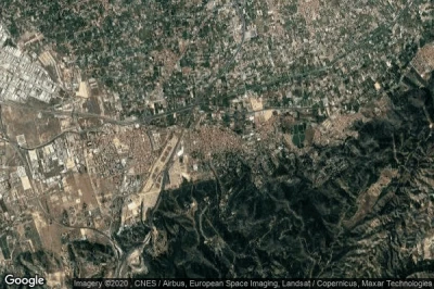 Vue aérienne de La Alberca