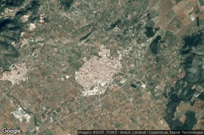 Vue aérienne de Inca