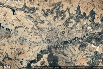 Vue aérienne de Huerta de Valdecarábanos