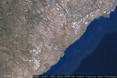 Vue aérienne de Hoya Fría
