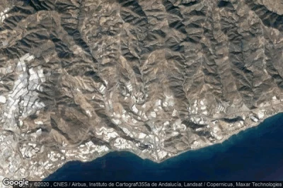 Vue aérienne de Haza del Trigo