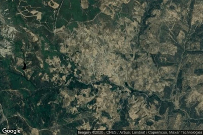 Vue aérienne de Guadalupe