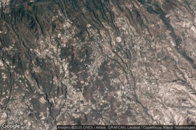 Vue aérienne de Granadilla de Abona