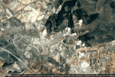 Vue aérienne de Gilena
