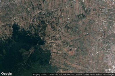 Vue aérienne de El Rosario