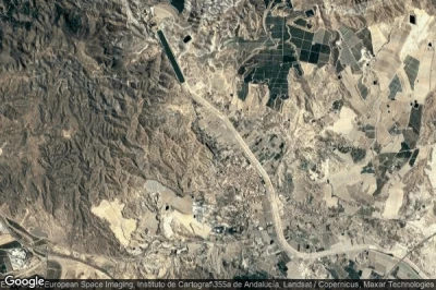 Vue aérienne de El Calguerín