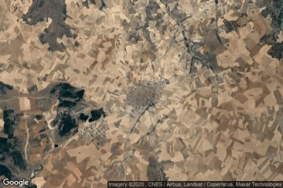 Vue aérienne de El Bonillo