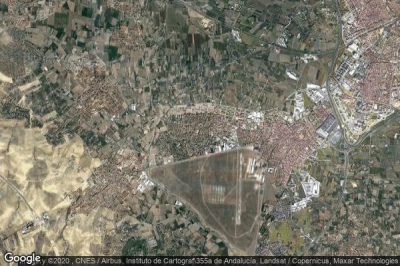 Vue aérienne de Churriana de la Vega