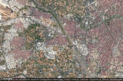 Vue aérienne de Xirivella