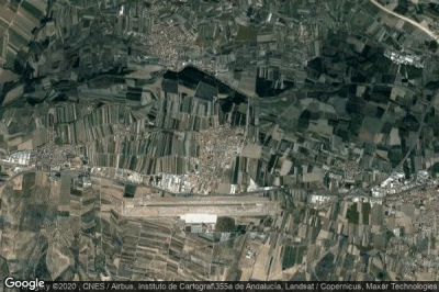 Vue aérienne de Chauchina