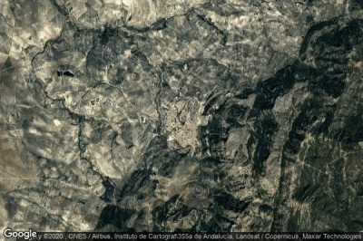 Vue aérienne de Cazorla