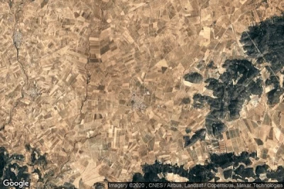 Vue aérienne de Campo Arcís