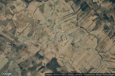 Vue aérienne de Campillo de Llerena