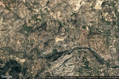 Vue aérienne de Bugarra