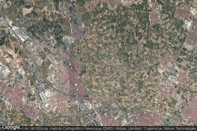 Vue aérienne de Borbotó