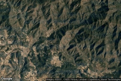 Vue aérienne de Almedijar