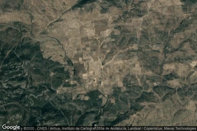 Vue aérienne de Aldeaquemada