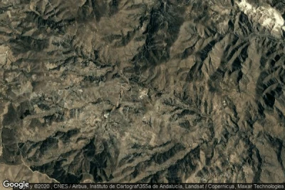 Vue aérienne de Alcudia de Monteagud