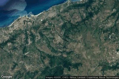Vue aérienne de Zaccanopoli