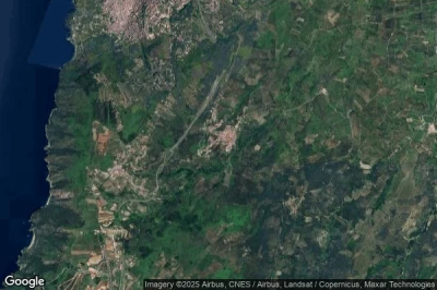 Vue aérienne de Seminara