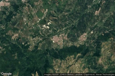 Vue aérienne de SantEufemia dAspromonte