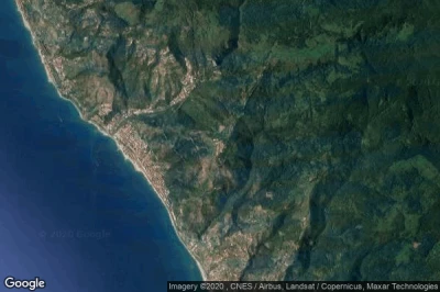 Vue aérienne de Guardia Piemontese