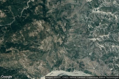 Vue aérienne de Caraffa del Bianco