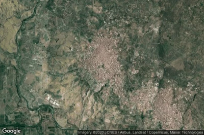 Vue aérienne de Adrano