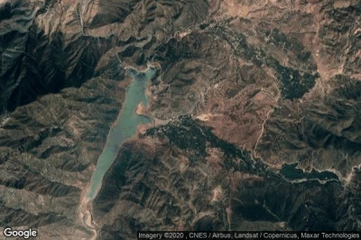 Vue aérienne de Ouirgane