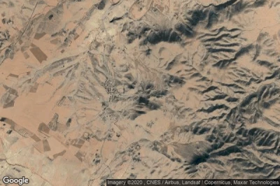 Vue aérienne de Hassi Berkane