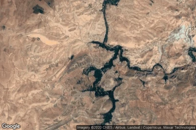 Vue aérienne de Bzou