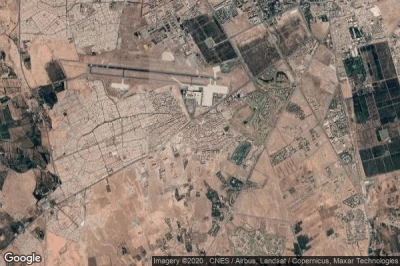 Vue aérienne de Bou-Okkaz