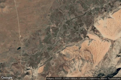 Vue aérienne de Bou Dra