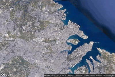 Vue aérienne de Gzira
