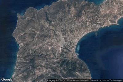 Vue aérienne de Kefalos