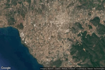 Vue aérienne de Kastella