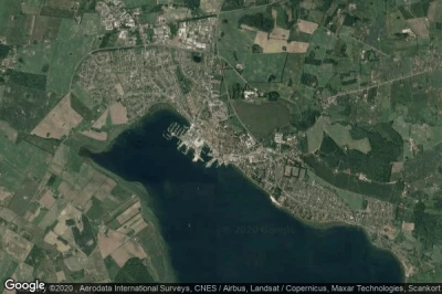 Vue aérienne de Faaborg