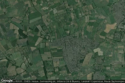 Vue aérienne de Wigginton